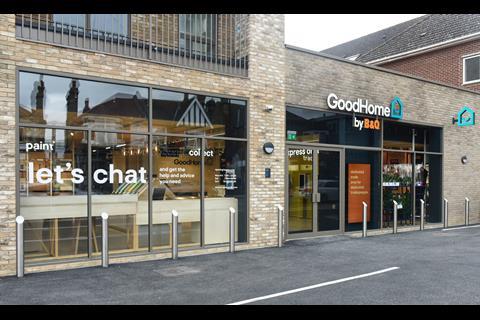 B&Q has opened its first GoodHome smaller format store in Wallington, near Croydon.